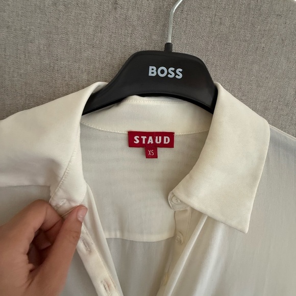 Staud Brendan Midi Dress - Picture 9 of 12